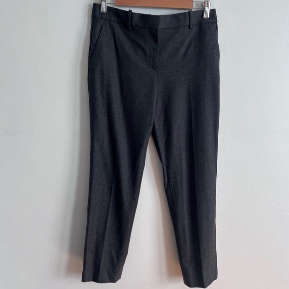 Theory straight Leg Wool Trousers - Picture 1 of 6